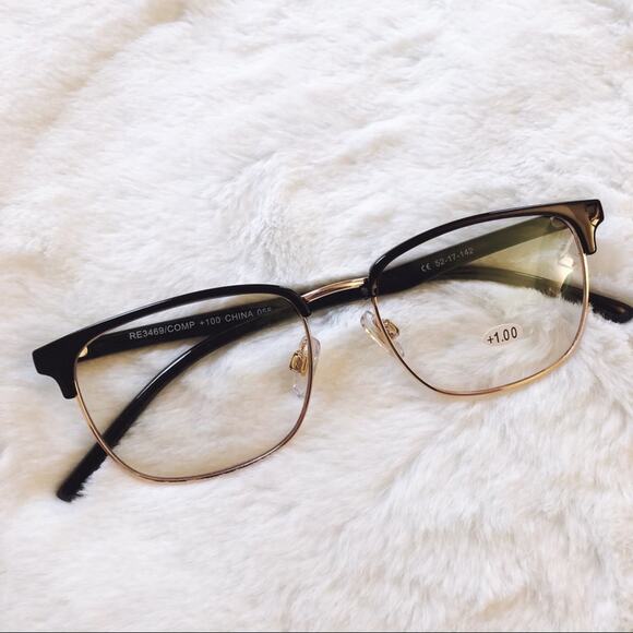 Kyle Black Reader Blue Light Computer Glasses - Picture 5 of 11